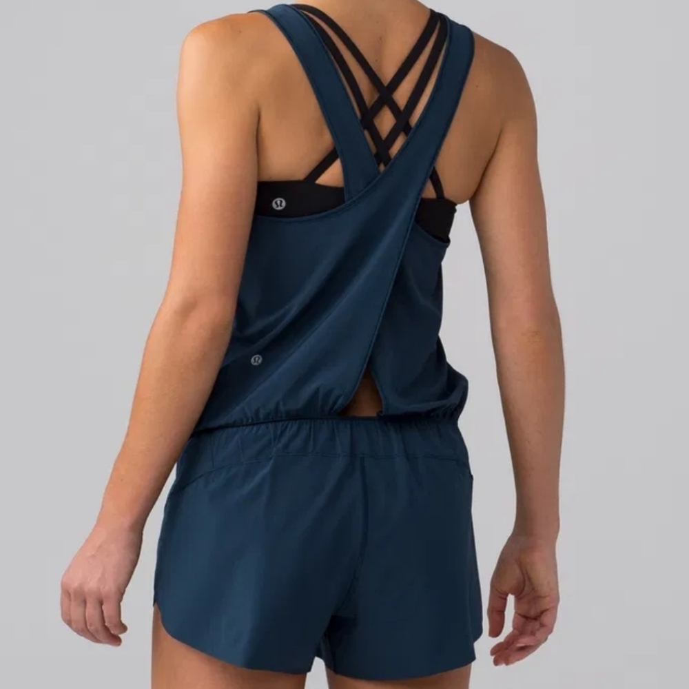 LuluLemon Athletica Chase Me Romper - Picture 2 of 6